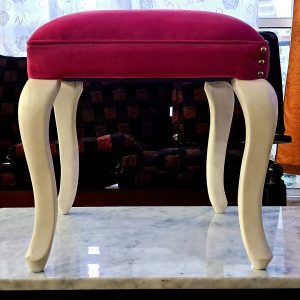 Banqueta Tapizada - Estilo vintage